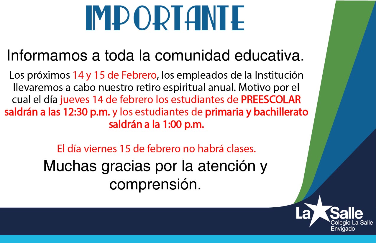 Avisos importante 003 01 01